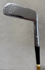 Antique Putter J.C. Higgins SG MOHAWK Chromium Plated #9 Vintage Hickory Shaft