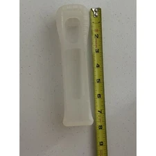 Nintendo Wii Remote Motion Plus Silicone Protective Sleeve Cover White OEM