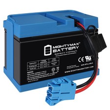 Mighty Max 12V 8Ah Battery Replacds Peg Perego Slim Battery Holds Longer Charge