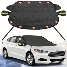 Car Windshield Cover for Ice and Snow Most Car, Truck, SUV, Van MPV(55 x 46 Inch