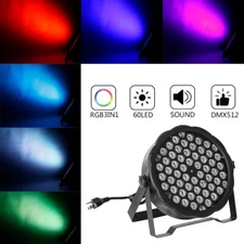 100W 3IN1 RGB LED Stage Par Light DMX Disco Party Light Par Can DJ  Lighting