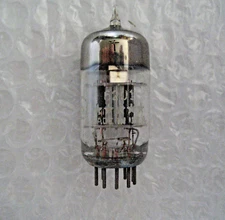 1 x NOS 12AT7 6201 GE 5 Star Triple Mica Tube - TV-7 Tested - 7 Tubes Available