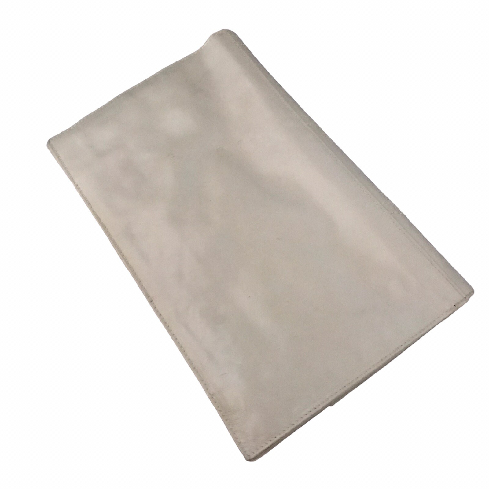 Barbara Bolan Vintage Cream Leather Clutch Bag Purse Rare 80’s Italy Handbags image 6
