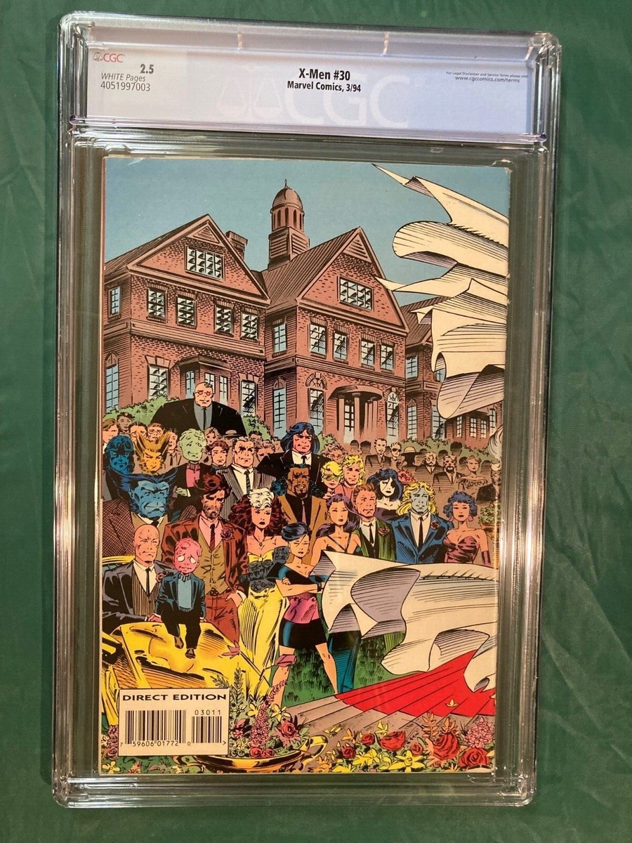 X-MEN #30 CGC 2.5 KEY Book Wedding Scott Summers & Jean Grey