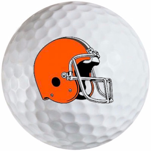 NFL Cleveland Browns &bull; Golf Balls 12 pack &bull; TaylorMade TP5 &bull; Refinished