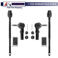 4x Front Inner Outer Tie Rod End For 1988-1996 Buick Regal Pontiac Grand Prix 4x Front Inner Outer Tie Rod End For 1988-1996 Buick Regal Pontiac Grand Prix