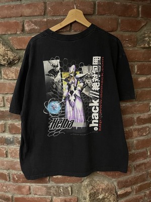 Vintage 2000s Dot Hack Quarantine Part 4 Shirt XL/L Bandai Video Game Promo