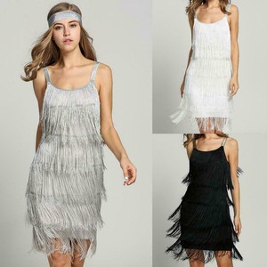 fringe cocktail dress