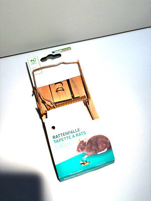 Rattenfalle Holz  Windhager manueller Betrieb Classic Wood neuwertig nie benützt