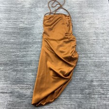 Forever 21 Dress Size S Womens Sleeveless Stretch Cocktail Party Brown Small