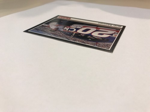 Rob Moroso #20 Crown Oldsmobile Cutlass Traks 1991 Card #125 NASCAR - Picture 4 of 7