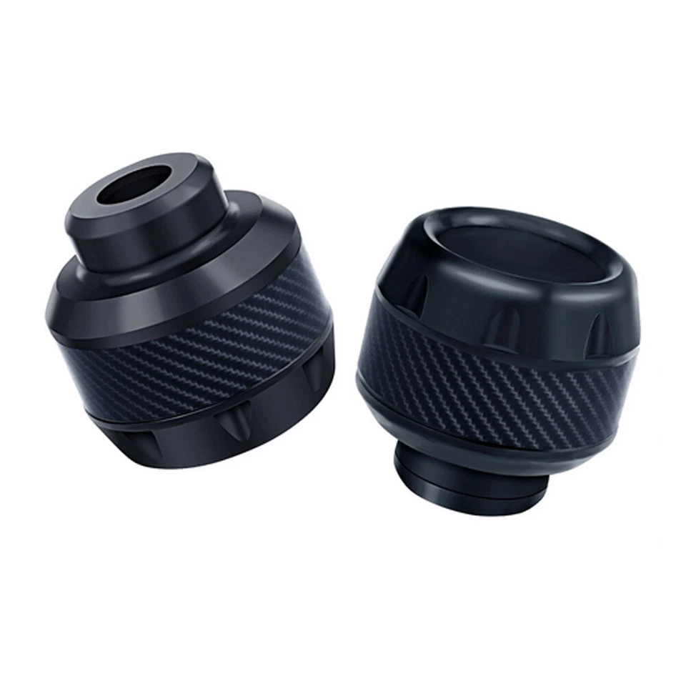 1Pair Motorcycle Motorbike Front Fork Wheel Frame Slider Crash Protector Alloy - Image 4 of 4