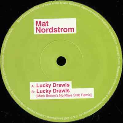 Matt Nordstrom Lucky Drawls Vinyl Single 12inch Saved Records