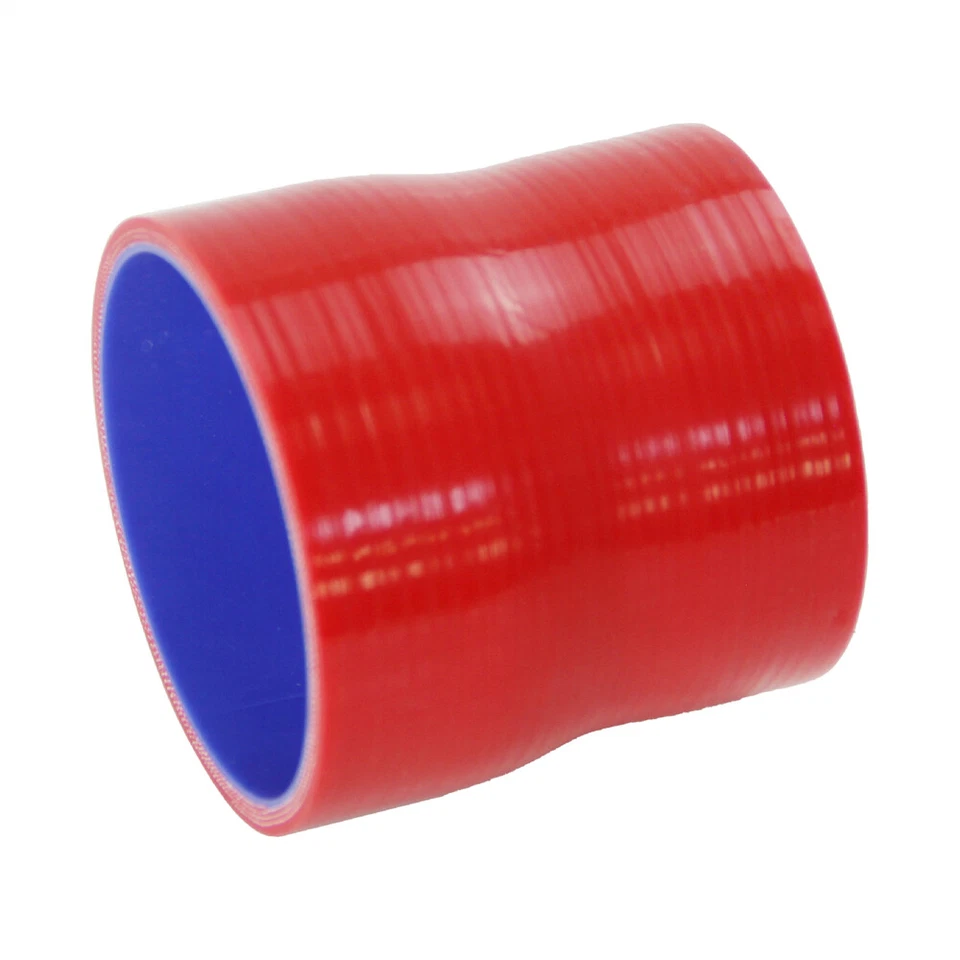 2.75" to 3" 70mm-76mm Silicone Reducer Coupler Turbo Hose For Air Water Tank Red - Imagem 3 de 4