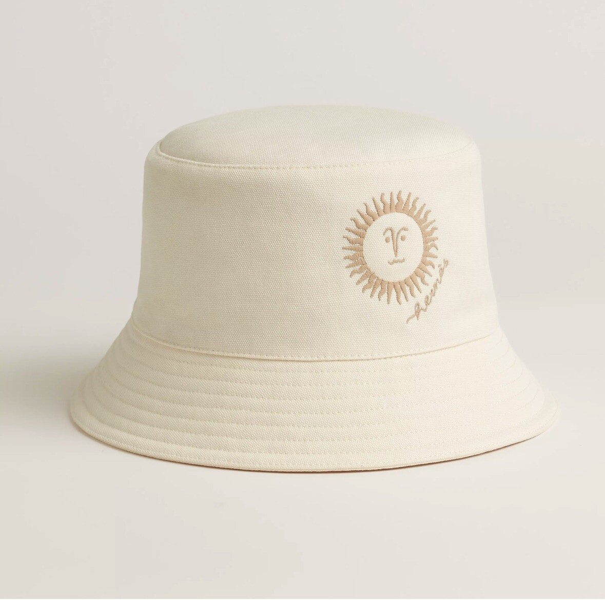 HERMES 新作 春夏人気 バケットハット コットン Gene Sunshine size 58 NEW HERMÈS Gene Sunshine Summer Bucket Hat in Ecru