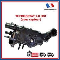 Thermostat GehäUse Mit Sensor (2 Pin) FüR Peugeot 307 406 607 Partner