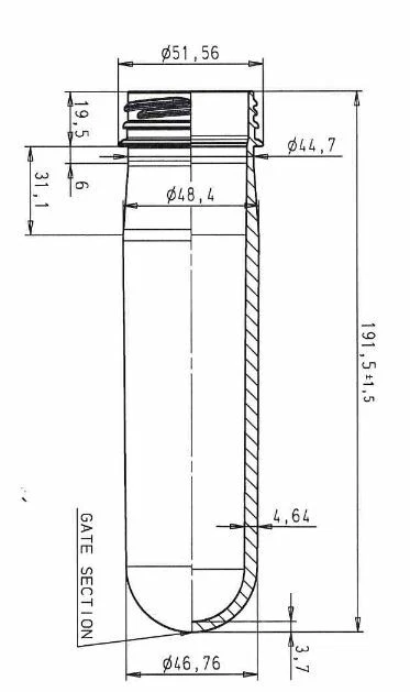 Geocaching Petlinge Preformas De Tubo Plastikröhrchen XL Impermeable - Imagen 3 de 4