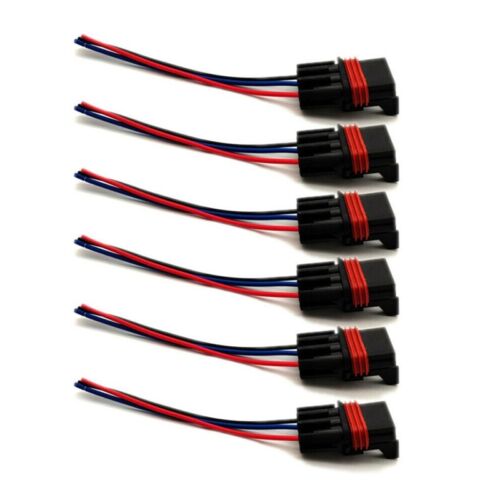 6x Motorcycle Power Bus Bar Plug Connector Pigtail for 2018-2019 XP100