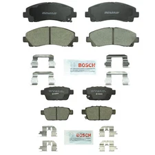 Bosch QuietCast Front & Rear Ceramic Disc Brake Pads Kit For Acura Honda