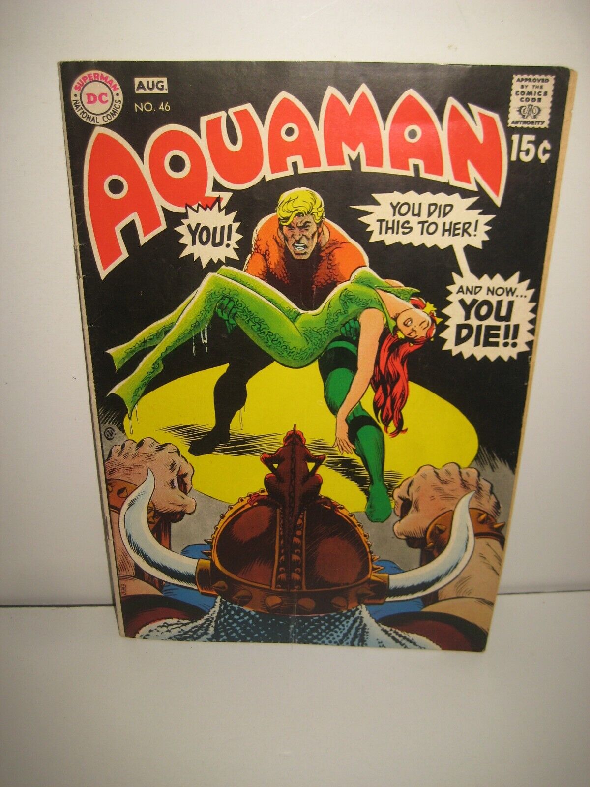 Aquaman 46 1969 Silver Age DC Comics