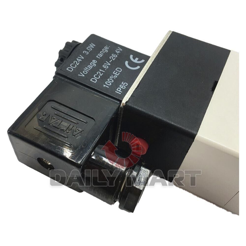 New In Box AIRTAC 4V430C-15 Solenoid Valve AC220V