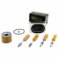 Wartungspaket Luftfilter+ÖLfilter+ZüNdkerze FüR Kawasaki Zephyr 750 ZR 750 91-99