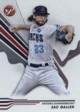 ZAC GALLEN TOPPS PRISTINE BASE ARIZONA DIAMONDBACKS #10 2024 24