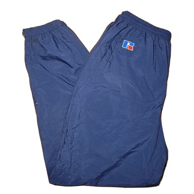Vintage Russell Nylon Track Pants Lined 