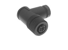 TURCK B8241-0 FIELD WIREABLE Right Angle CONNECTOR M12 U6555