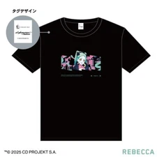 【JPN Post Limited】"Cyberpunk: Edge Runners" Art T-shirt REBECCA Japan Original