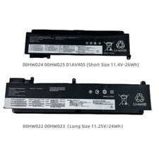 Battery For Lenovo Thinkpad T460s T470s Series 00HW022 00HW023 00HW024 00HW025