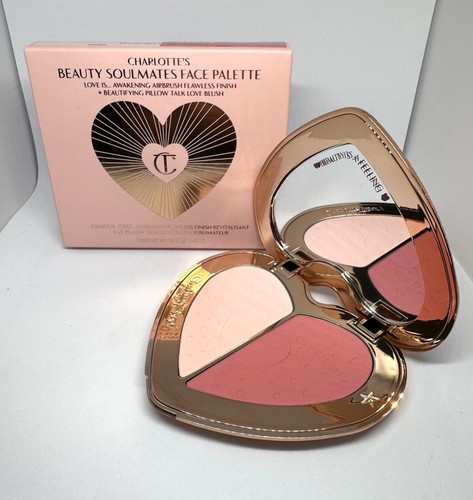 Charlotte Tilbury Beauty Soulmates Face Palette Pillow Talk FLAWLESS PINK/BNIB