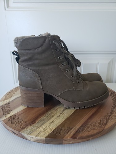 STEVE MADDEN Troopa Comando Boots 10 