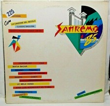 Various – Sanremo '85 - LP CBS 26409 - Banco Baglioni Ramazzotti Mango Finardi