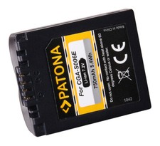 Batteria Patona 7,2V 750mAh per Panasonic Lumix DMC-FZ7EB-S,DMC-FZ7EF-K