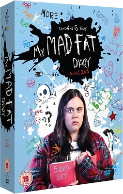 My Mad Fat Diary Series 1 - 3 (DVD)~~~~Sharon Rooney~~~~NEW & SEALED