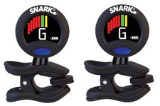 Snark Rechargeable Clip-On Tuner 2 Pack High Precision Tuning No Batteries