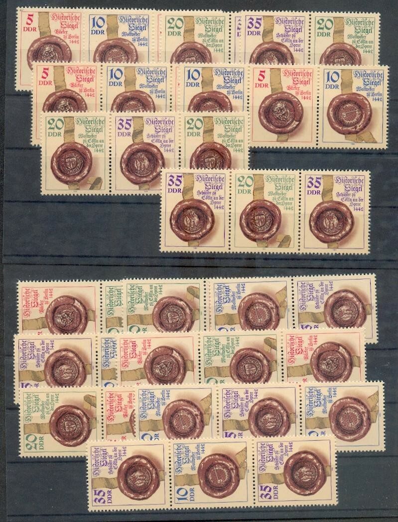DDR Zusdr Wzd 600/SZd273** Mnh Postfrisch (W0059