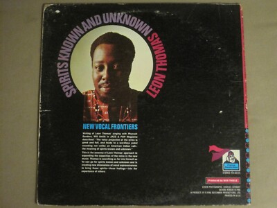 LEON THOMAS SPIRITS KNOWN AND UNKNOWN LP '69 FLYING DUTCHMAN FD