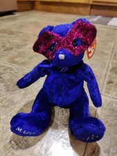 Ty Beanie Babies - Mardi Gras 2005 Bear - 7.5 Inch - Retired