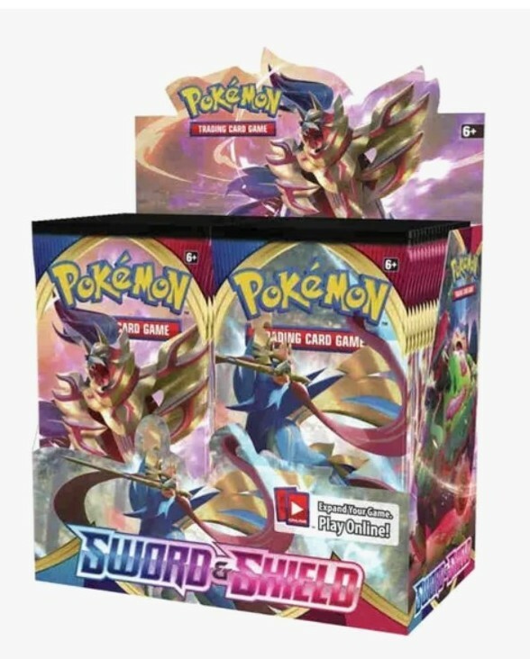 Pokemon SWSH01: Sword & Shield Base Set Booster Box Factory
