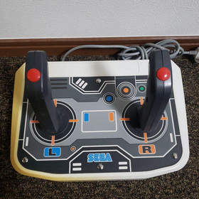 Sega Saturn Twin Stick HSS-0151 Controller Virtual-On Game Tested Working Japan