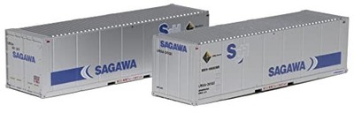 KATO Spur N U50A Container Sagawa Express 2er Set Modelleisenbahn Zubehör