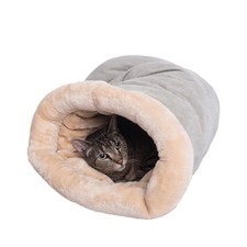 Armarkat Burrow Pet Cat Bed, Sage Green,Warm , for all kitties,Machine washable