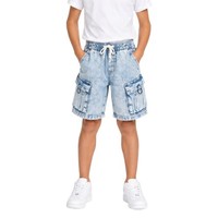 Zara Jungen Shorts Mit Kordelzug Und Taschen Blau 116