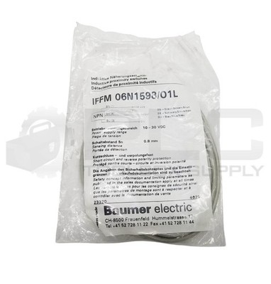 SEALED NEW BAUMER IFFM 06N1598/O1L INDUCTIVE PROXIMITY SWITCH, IFFM-06N1598/O1L
