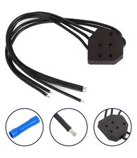 Power Window Switch Pigtail 5-Way Connector Plug Wire Kit for 80's GM C10 