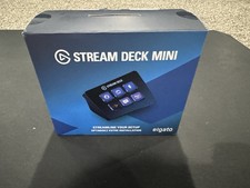 Elgato Stream Deck Mini 6 Button Display, Black, USB Wired