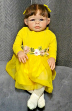 Gorgiose sweet 24 inch, toddler girl doll by artist,s Cha Nille &Jennie di Lange