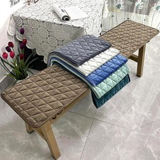 Thickened  Bench Cushion Long Chair Mat Soft Seat Pat Non-slip Canteen Courtyard